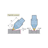 @Turning Tool 45° Type S (Mono-block Holder) - Makotools Industrial Supply Tools for Metal Cutting